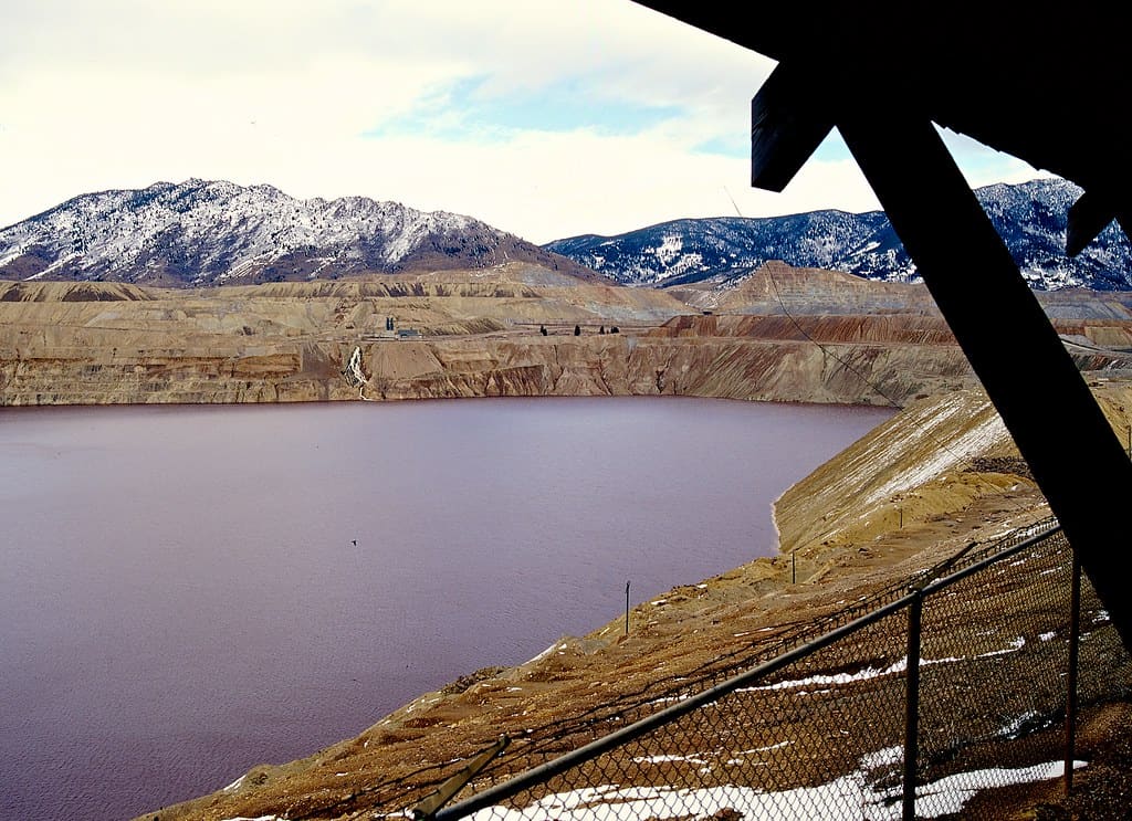 Berkeley Pit Viewing Stand