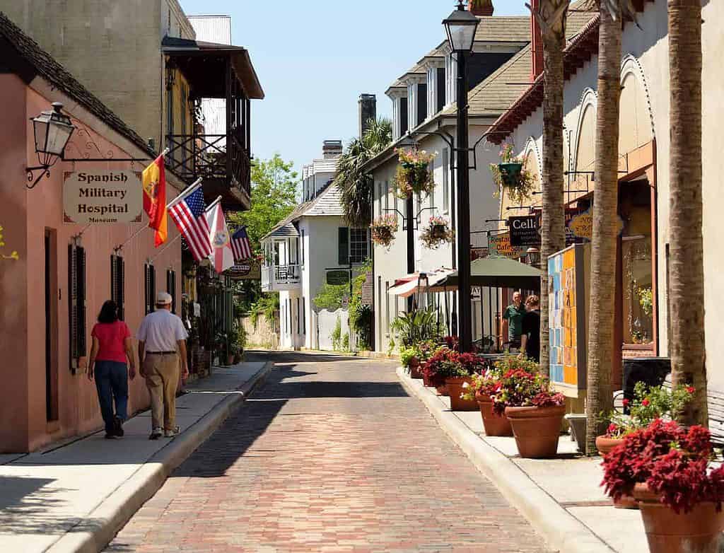 St. Augustine Florida - prettiest places in Florida