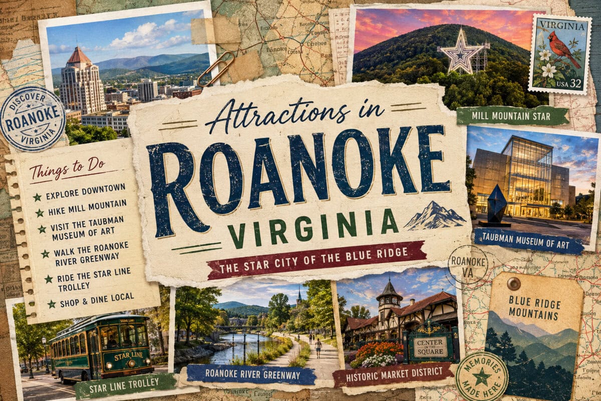 Roanoke Virginia attractions