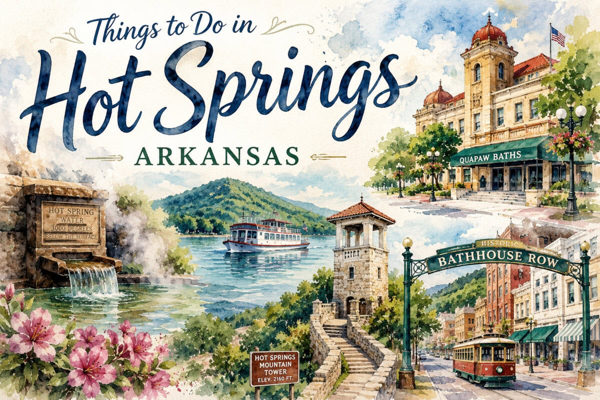Things to Do in Hot Springs, Arkansas