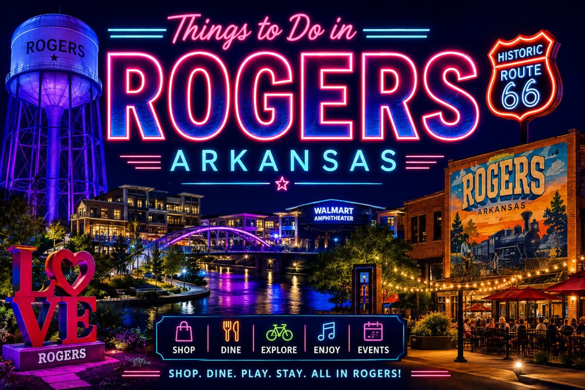 Things to Do in Rogers, Arkansas: Best Attractions and Day Plans 2 Things to Do in Rogers, Arkansas