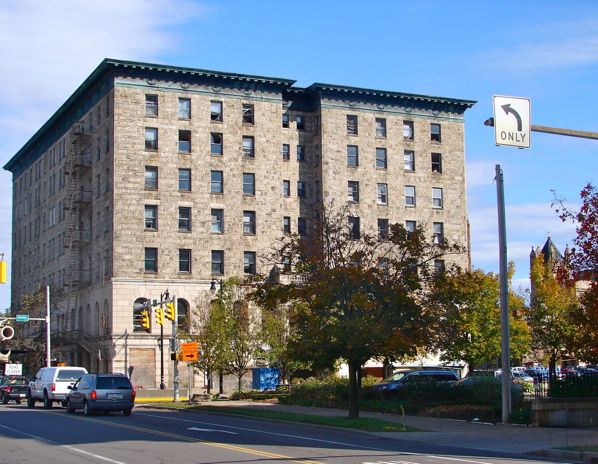 Hotel Sterling in Wilkes-Barre, PA: Vanished Walls, Unfinished Tale 11 Hotel Sterling in Wilkes-Barre