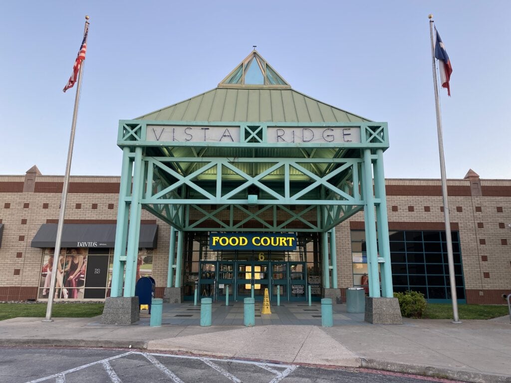 Vista Ridge Mall in Lewisville, TX, Opened Big in 1989 - What's Left in 2025? 11 Vista Ridge Mall