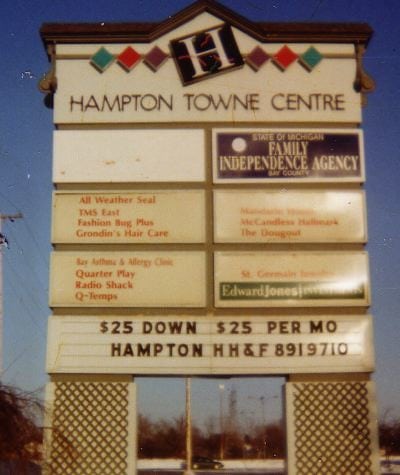 50 Years of Hampton Towne Centre Mall in Bay City, MI: What's Left Today 11 Hampton Towne Centre