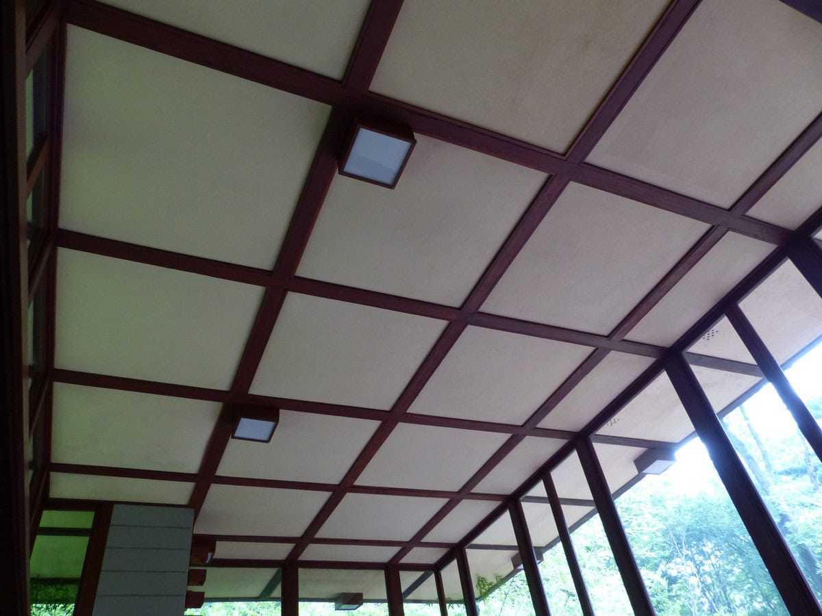 Louis Penfield House Living Room Ceiling