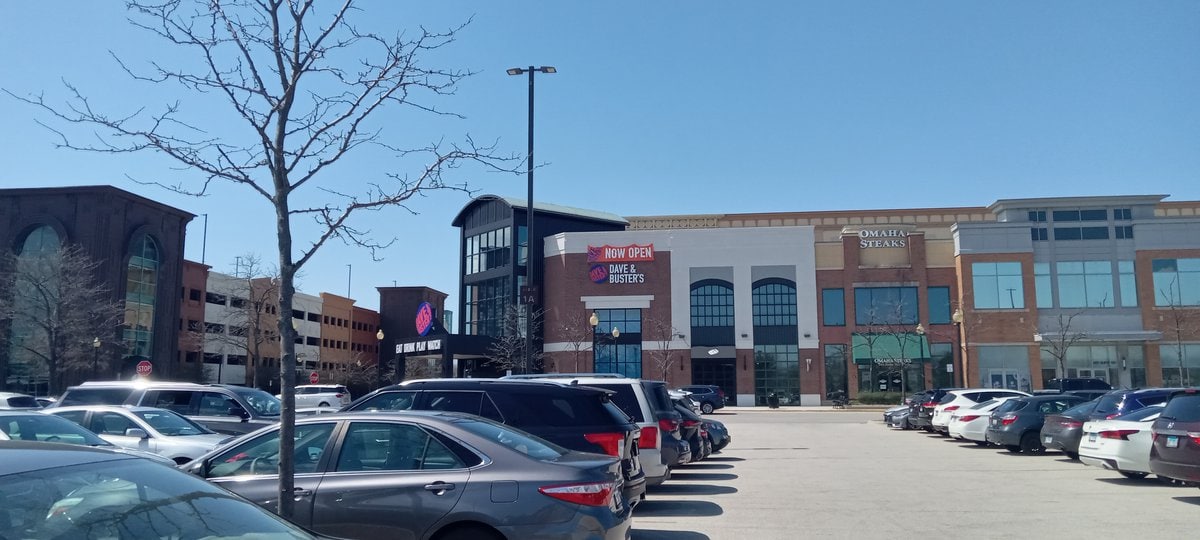 Past and Present at Streets of Woodfield in Schaumburg, IL