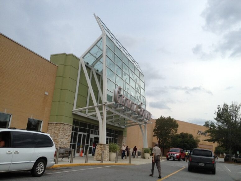 Georgia Square Mall in Athens, GA once Busy Now Under Redevelopment