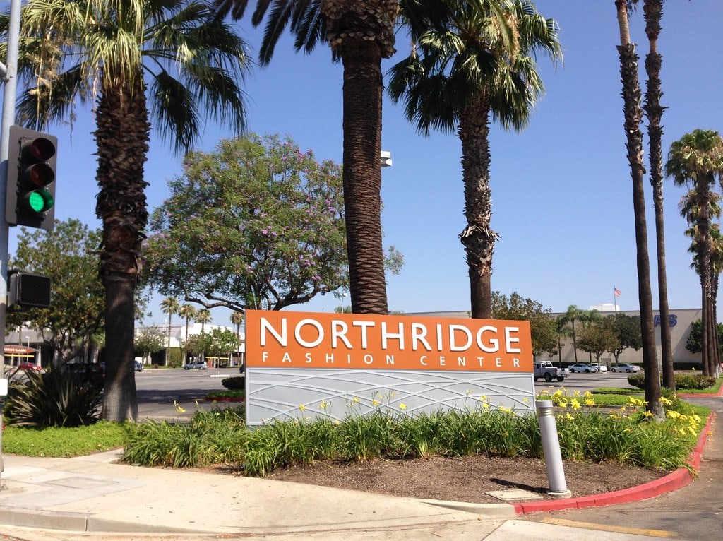 Northridge Fashion Center Mall in Northridge CA Retail Past and Housing Future