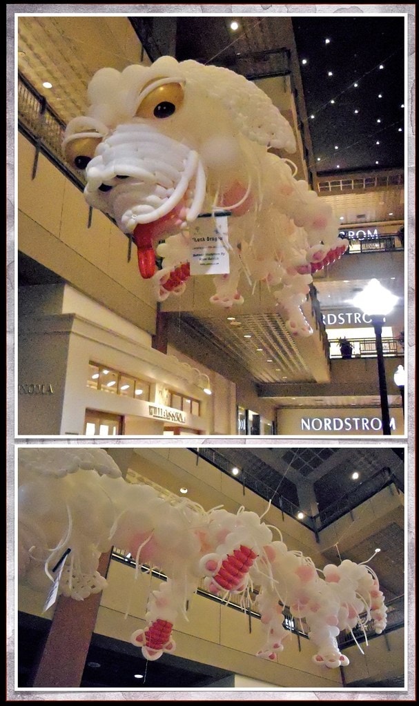 River Park Square Balloon Dragon