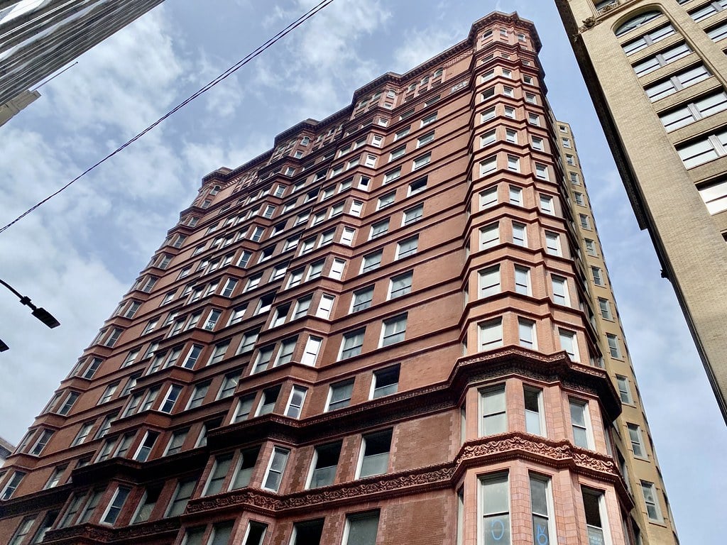 Inside Chemical Building in St. Louis, Missouri - from 1896 skyscraper to vacant tower
