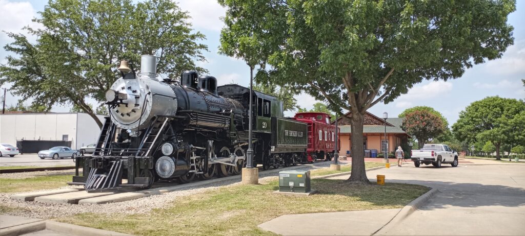 Allen, Texas: Surprising Facts and Forgotten Stories 10 Locomotive at Allen Heritage Center