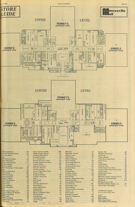 Monroeville Mall June 1969