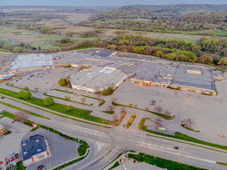 Valley View Mall in La Crosse, WI, Once Had Four Anchors, But Now Looks Very Different