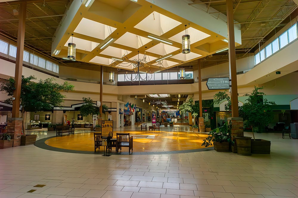 Inside Greeley Mall in Greeley, CO: Shocking Collapse From Five Anchors to Near-Empty Halls 14 Greeley Mall Center Court
