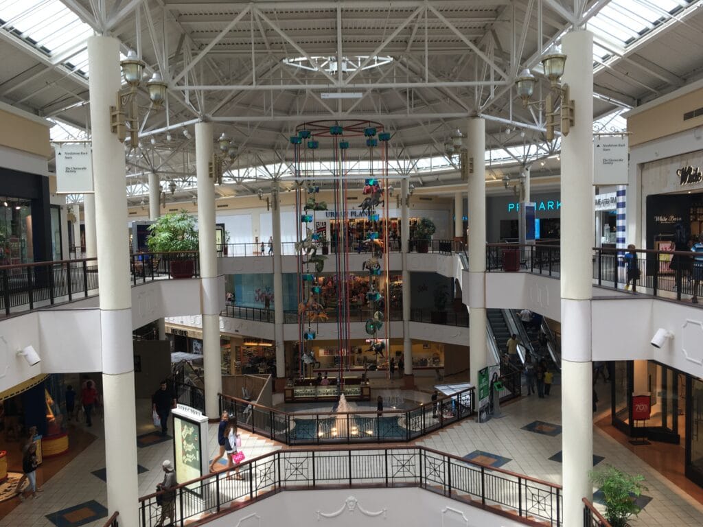 Inside Willow Grove Park Mall in Willow Grove, PA, Built On a Lost 1896 Amusement Park 16 Willow Grove Park