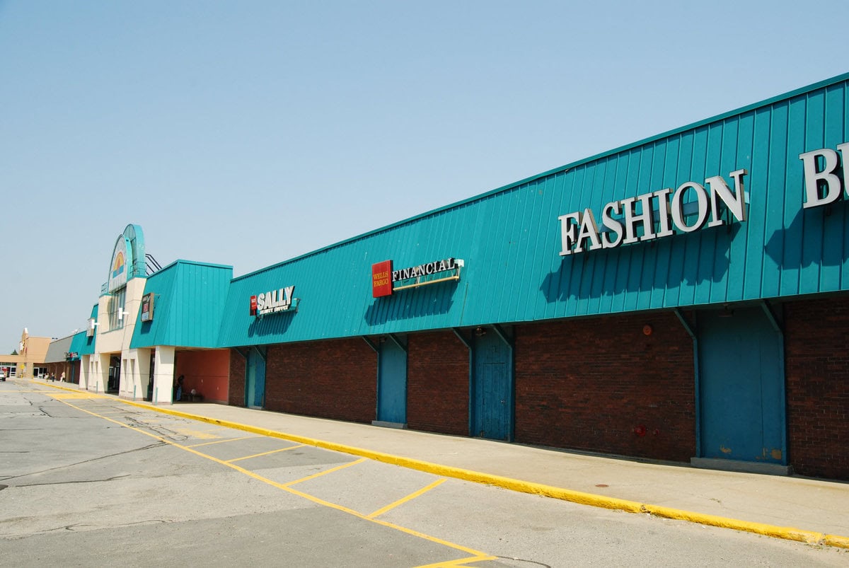 New Harbour Mall in Fall River, MA: from Bradlees and Kmart to SouthCoast Marketplace