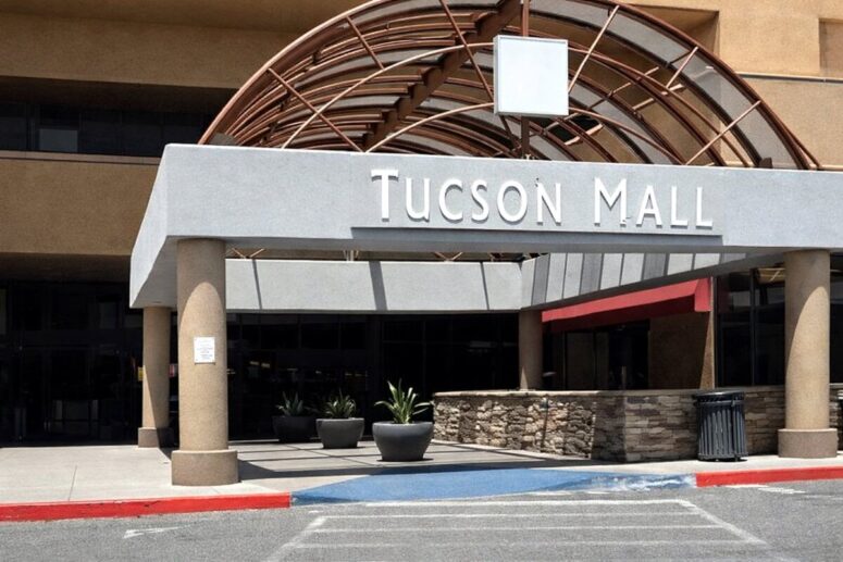 Inside Tucson Mall in Tucson, AZ: huge 1.3M sq ft mall with 150+ stores still going strong