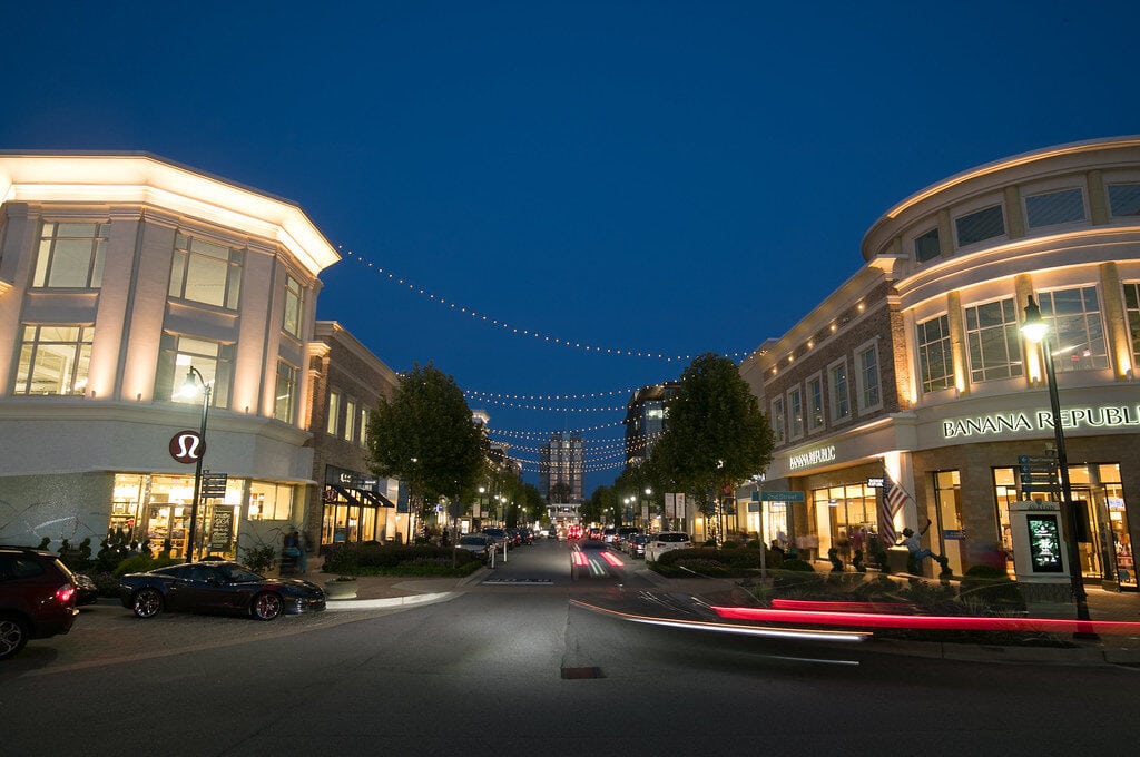 Inside Avalon District in Alpharetta, GA: The Mall That Isn't a Mall
