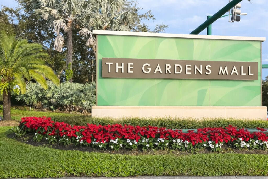 The Gardens Mall in Palm Beach Gardens, FL Looks Strong, But What's Next? 8 The Gardens Mall Sign