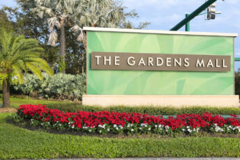 The Gardens Mall Sign
