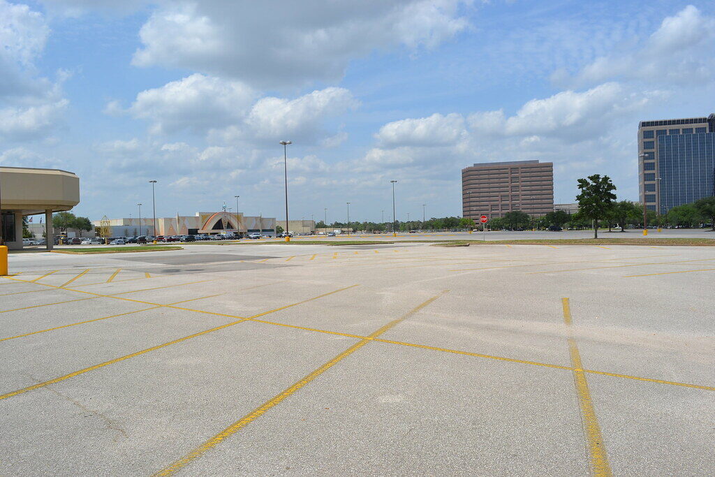 Greenspoint Mall Had Trees Indoors and 160 Stores. Now It's Down to a Parking Lot in North Houston. 7 Greenspoint Mall, Houston, TX