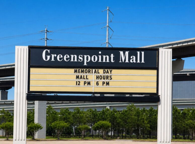 Greenspoint Mall Had Trees Indoors and 160 Stores. Now It's Down to a Parking Lot in North Houston.