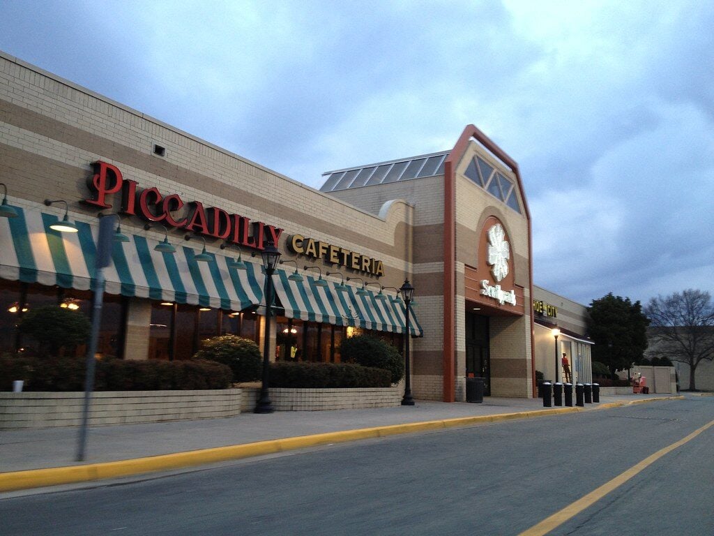 Southpark Mall in Colonial Heights, VA, Went From Department Stores to Redevelopment Plans 13 Southpark Mall in Colonial Heights