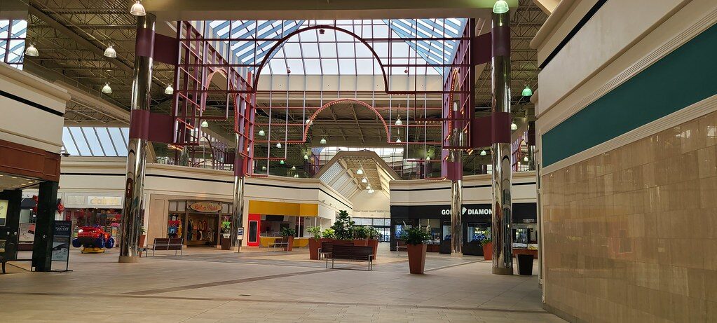 Southpark Mall in Colonial Heights, VA, Went From Department Stores to Redevelopment Plans 14 Southpark Mall in Colonial Heights
