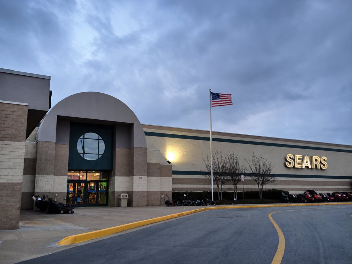Southpark Mall in Colonial Heights, VA, Went From Department Stores to Redevelopment Plans 11 Sears - Southpark Mall Colonial Heights, VA