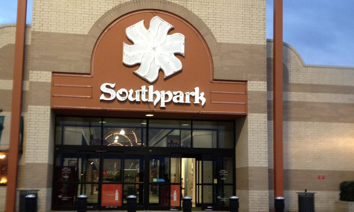 Southpark Mall in Colonial Heights, VA, Went From Department Stores to Redevelopment Plans