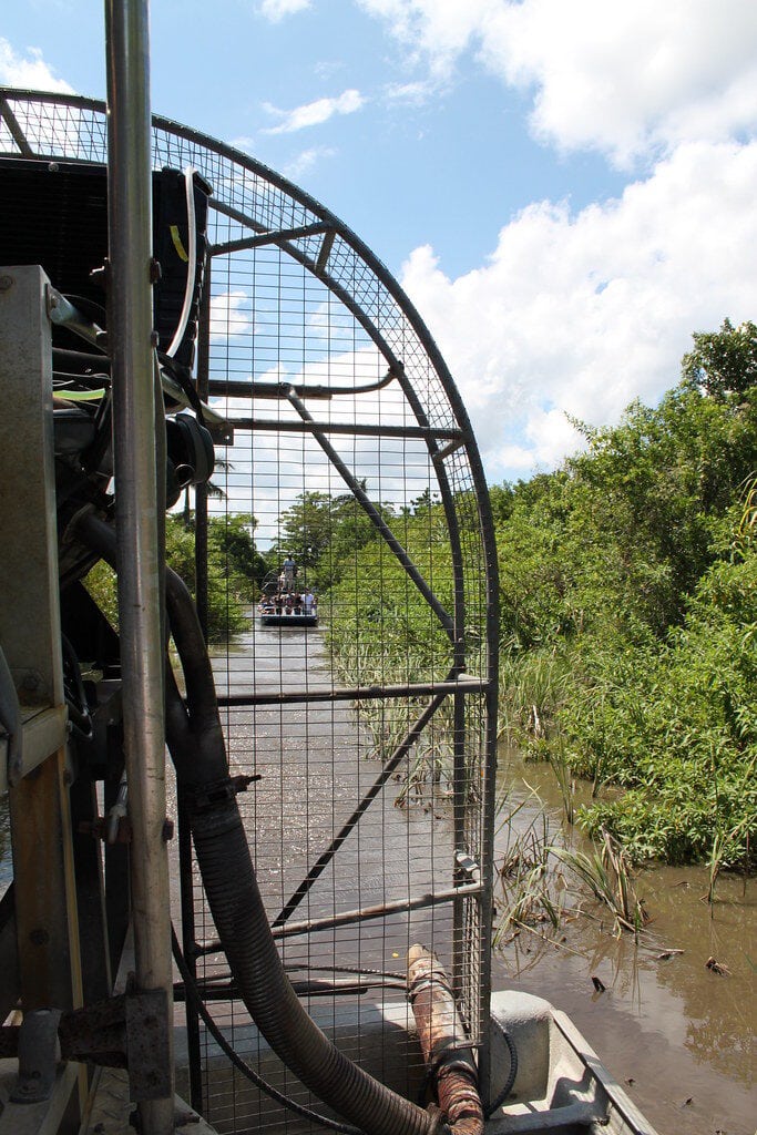 Everglades airboat trip