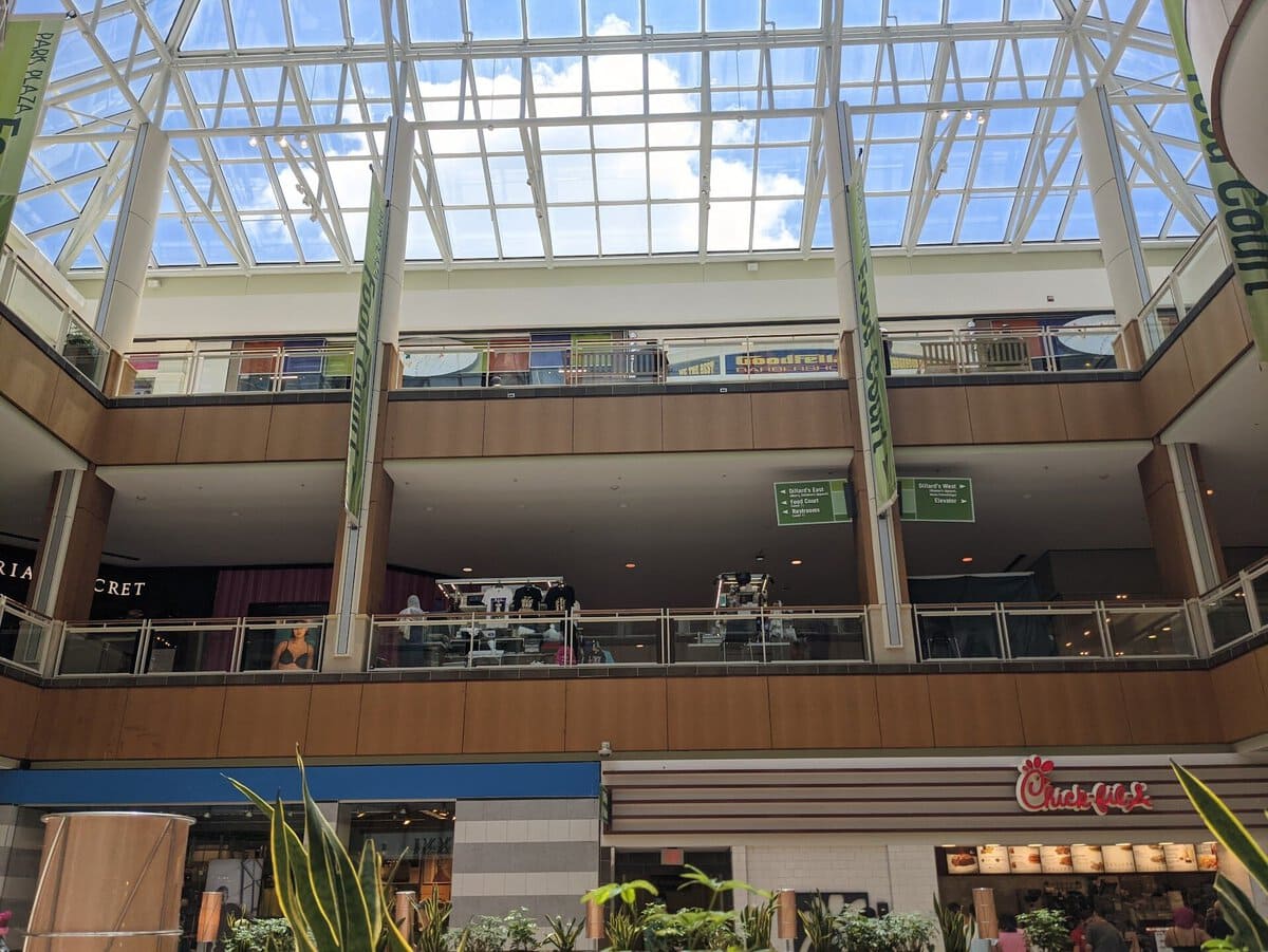 Park Plaza, View from Food Court