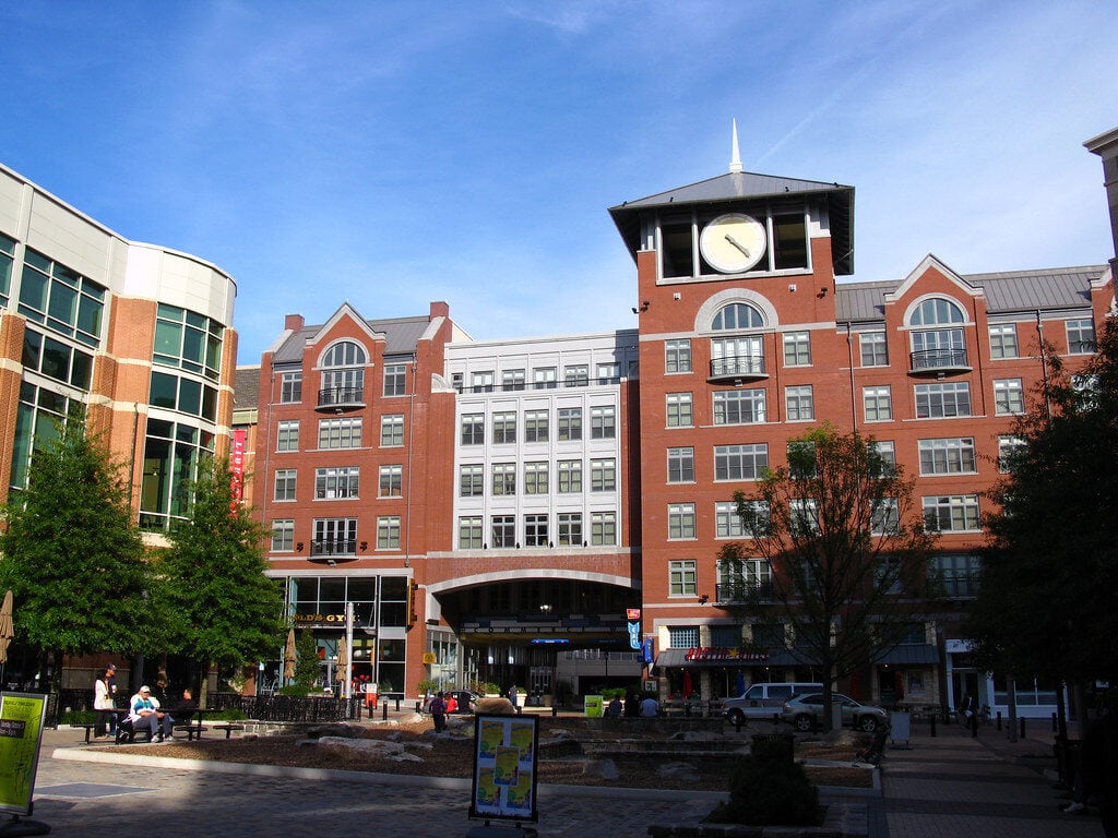 The Square Keeps Changing. Rockville Might Finally be Done Rebuilding It. 12 Rockville Town Center