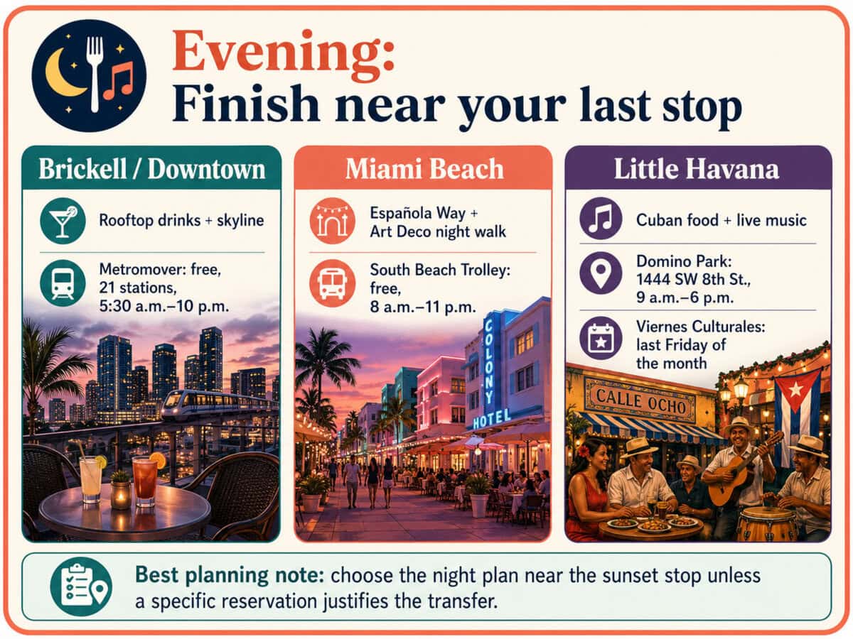 Biscayne Bay cruise for couples from Bayside Marketplace with 90-minute tour, adult price and check-in note