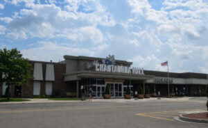Chautauqua Mall Enterance