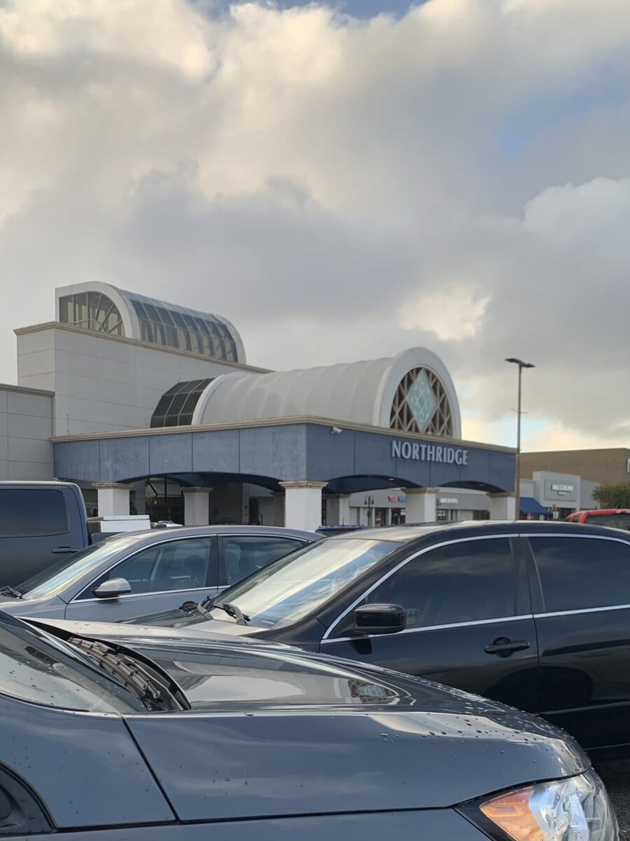 North Wing Entrance of Northridge Mall