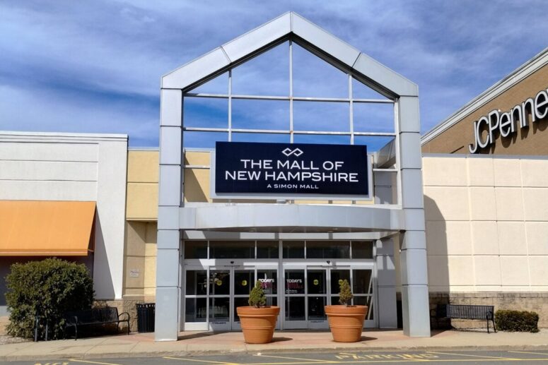 The Mall of New Hampshire opened in Manchester with half its stores missing, and 49 years later it's 97 percent full