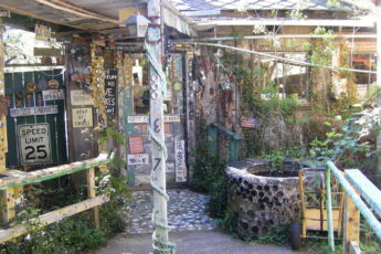 The Abita Mystery House in Abita Springs, LA Was Assembled From Junk Shops, Garage Sales, and a 1910 Gas Station. 25 Abita Mystery House