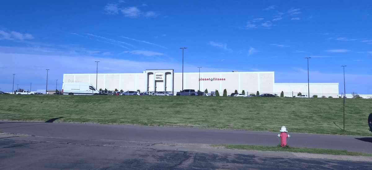Kennedy Mall in Dubuque, IA Opened With 60 Stores in 1970. JCPenney Is the Last Department Store Left.