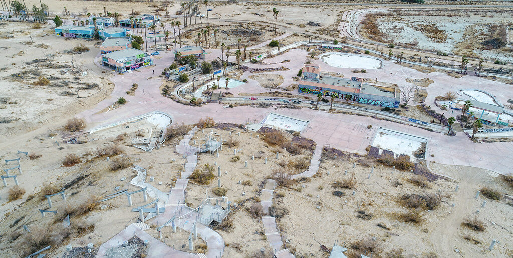 Lake Dolores Waterpark near Barstow, CA Won Approval for a Rebuild in 2020. The 22-Acre Lake Is Still Dry. 6 Lake Dolores Waterpark