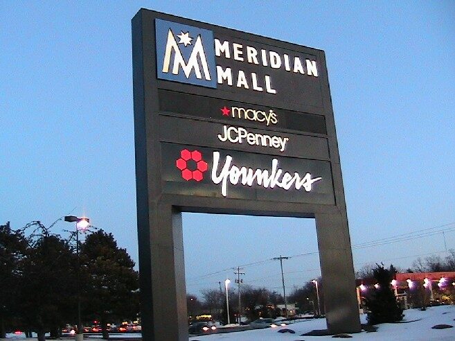Meridian Mall Sign