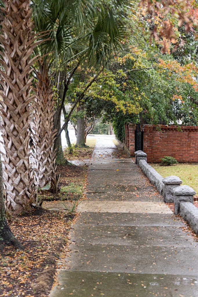 Nun Street Sidewalk, Wilmington, North Carolina