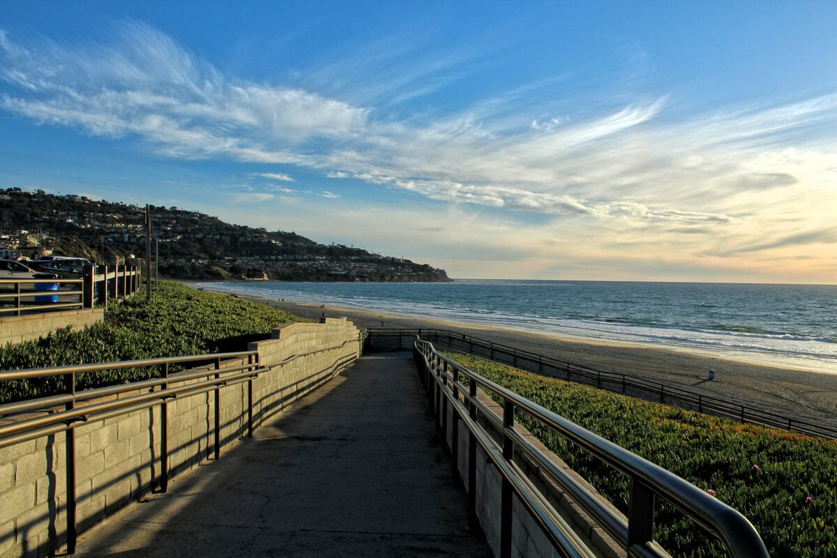 Shore of Torrance Beach