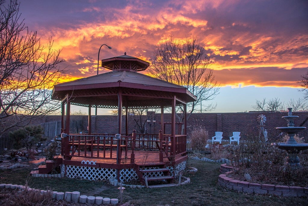 Sunset in Westminster, Colorado