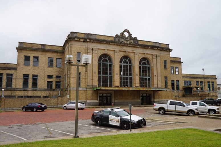 Missouri Pacific, Cotton Belt, and Kansas City Southern Once Called at the Now Abandoned Texarkana Union Station in Texarkana, AR