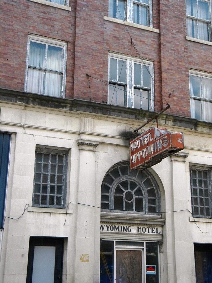 68 Rooms, One Bathroom Per Floor, and a 250-Seat Ballroom: The Wyoming Hotel in Mullens, WV Has Sat Empty Since 1978 6 Wyoming Hotel in Mullens, West Virginia