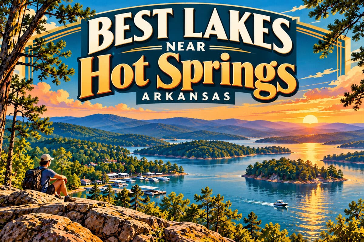 Best Lakes Near Hot Springs, AR for Beach Days, Boating and Quiet Water