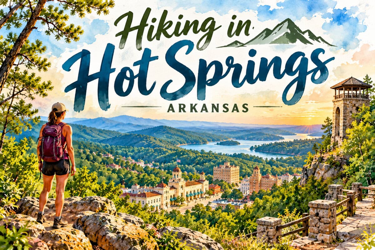Hiking in Hot Springs, AR for Short Scenic Trails and Longer Hikes