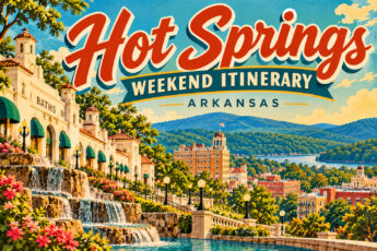 Hot Springs weekend itinerary