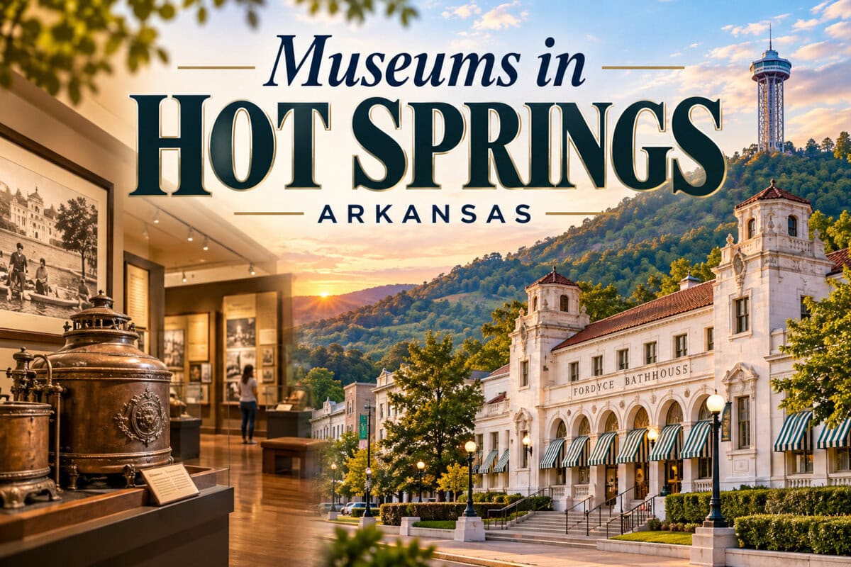 Museums in Hot Springs, AR for Bathhouse History, Science and Gangster Stories